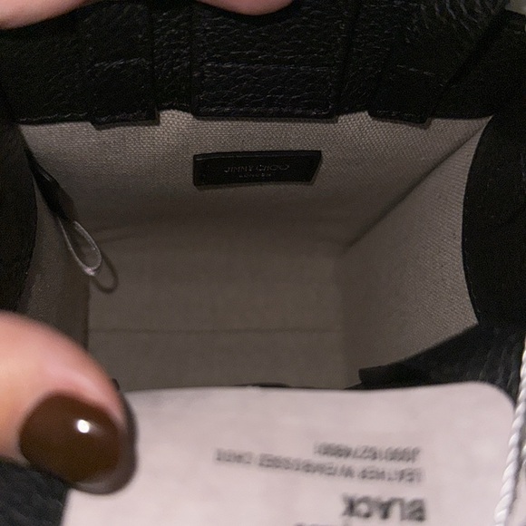 New with tags jimmy choo small tote bag with crossbody strap - Picture 5 of 5